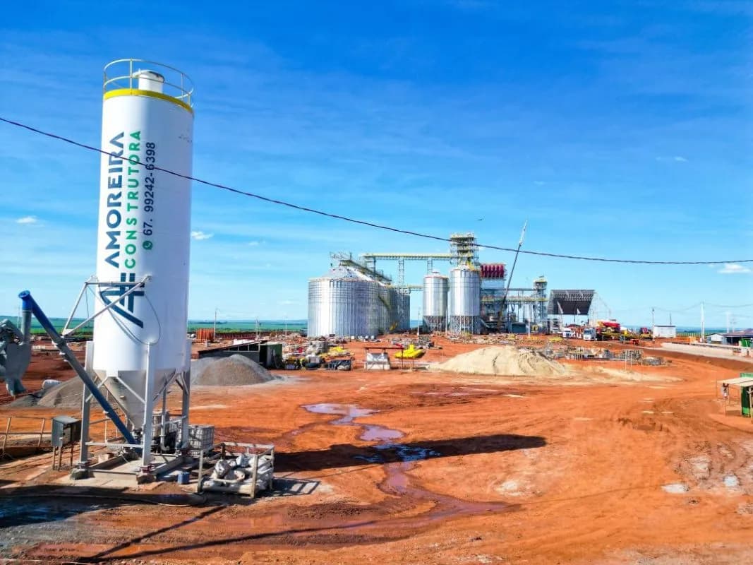 Construção Entreposto Coamo – Itaum – Dourados-MS – foto de capa da obra