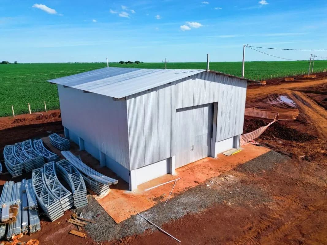 Construção Entreposto Coamo – Itaum – Dourados-MS – foto 9 da obra