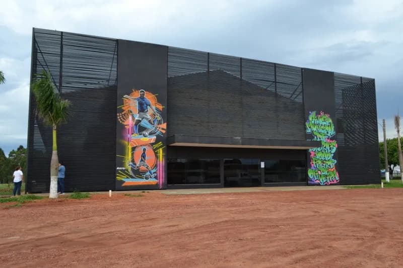 Ginásio de Esportes de Antônio João – foto 1 da obra