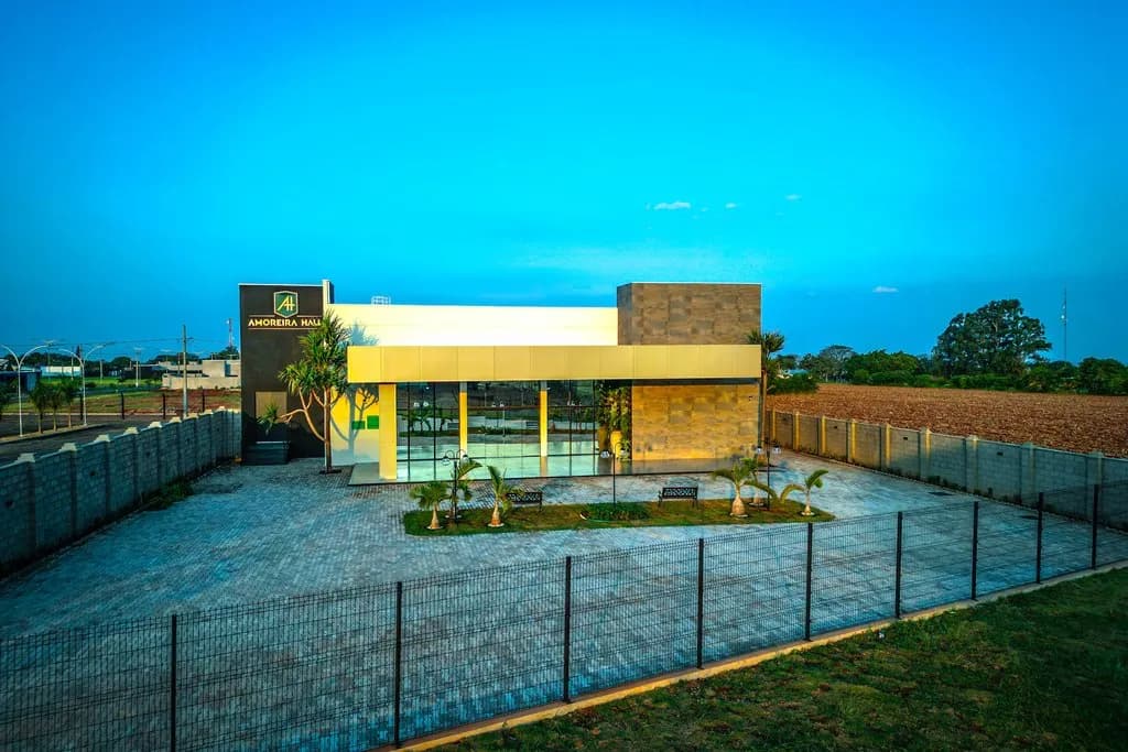 Salão de Eventos – Amoreira Hall – foto de capa da obra