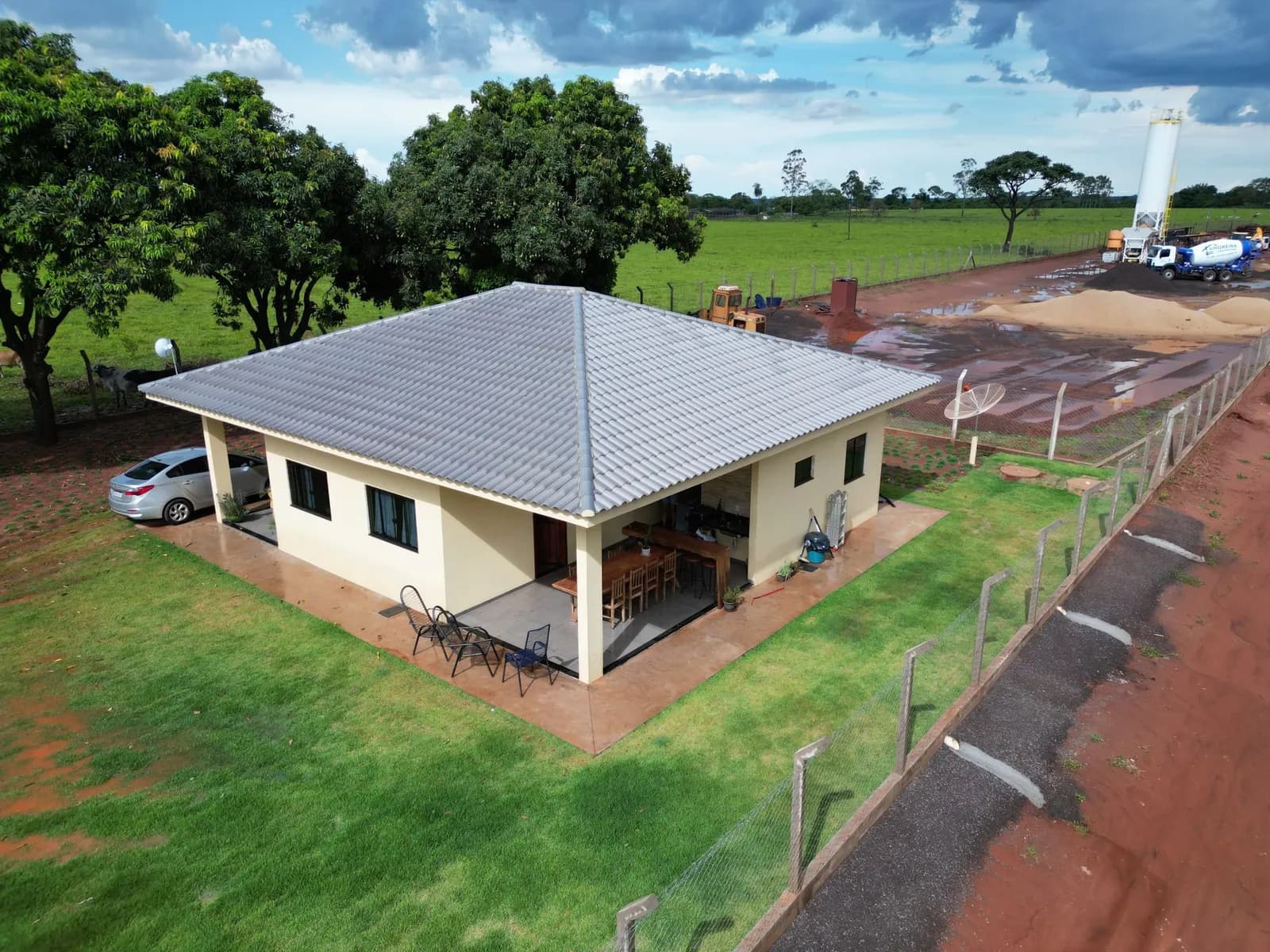 Unidade de Recebimento de Grãos – foto 1 da obra
