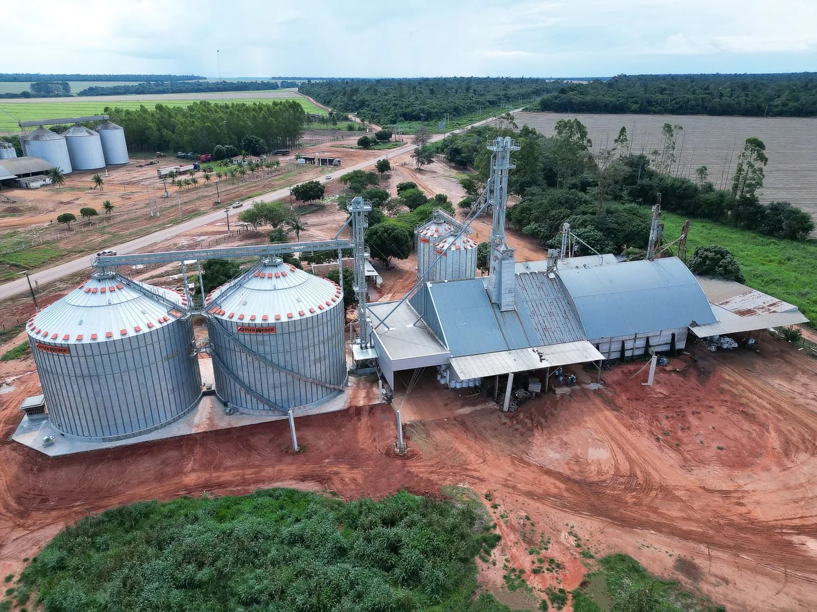 Unidade de Armazenagem de Grãos – ANR – foto 1 da obra