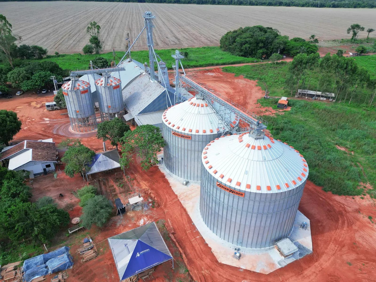 Unidade de Armazenagem de Grãos – ANR – foto 2 da obra